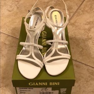 Gianni Bini White Heels